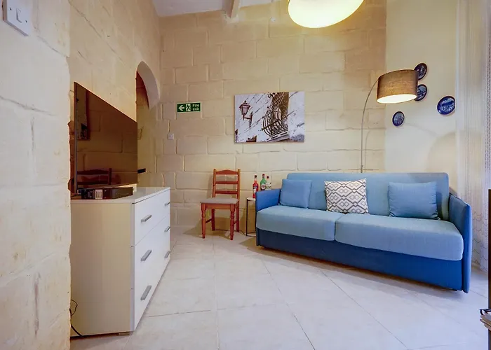 Feriehus Traditional Maltese Townhouse With Roof Terrace Senglea